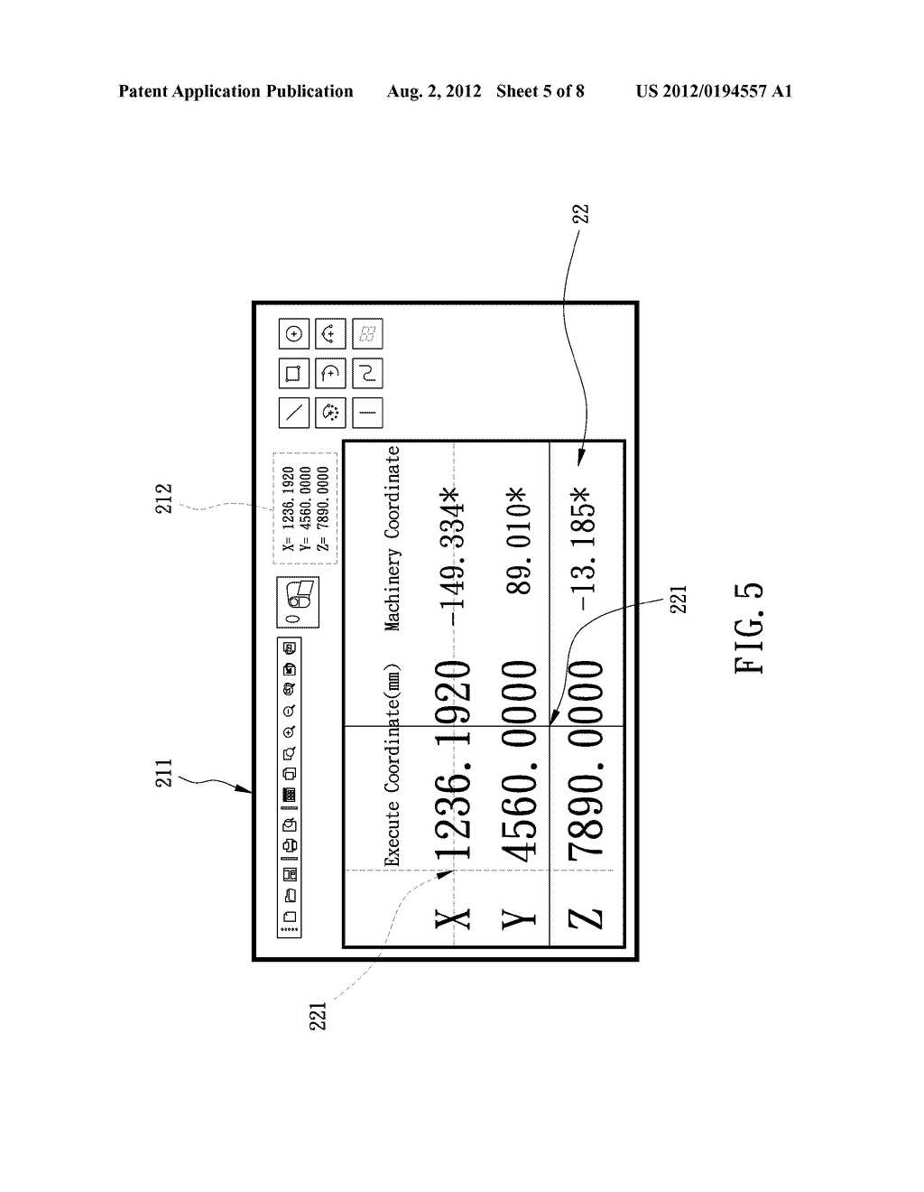 SYSTEM FOR TRANSFORMING AND DISPLAYING COORDINATE DATUM - diagram, schematic, and image 06