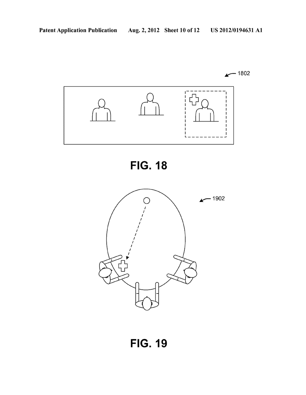 FUNCTIONALITY FOR INDICATING DIRECTION OF ATTENTION - diagram, schematic, and image 11