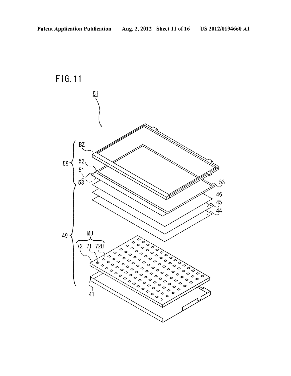 IMAGE DISPLAY DEVICE AND STEREO IMAGE DISPLAY SYSTEM - diagram, schematic, and image 12
