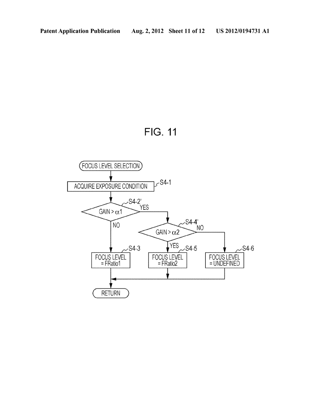 IMAGE PICKUP APPARATUS, METHOD OF CONTROLLING THE SAME, AND STORAGE MEDIUM - diagram, schematic, and image 12