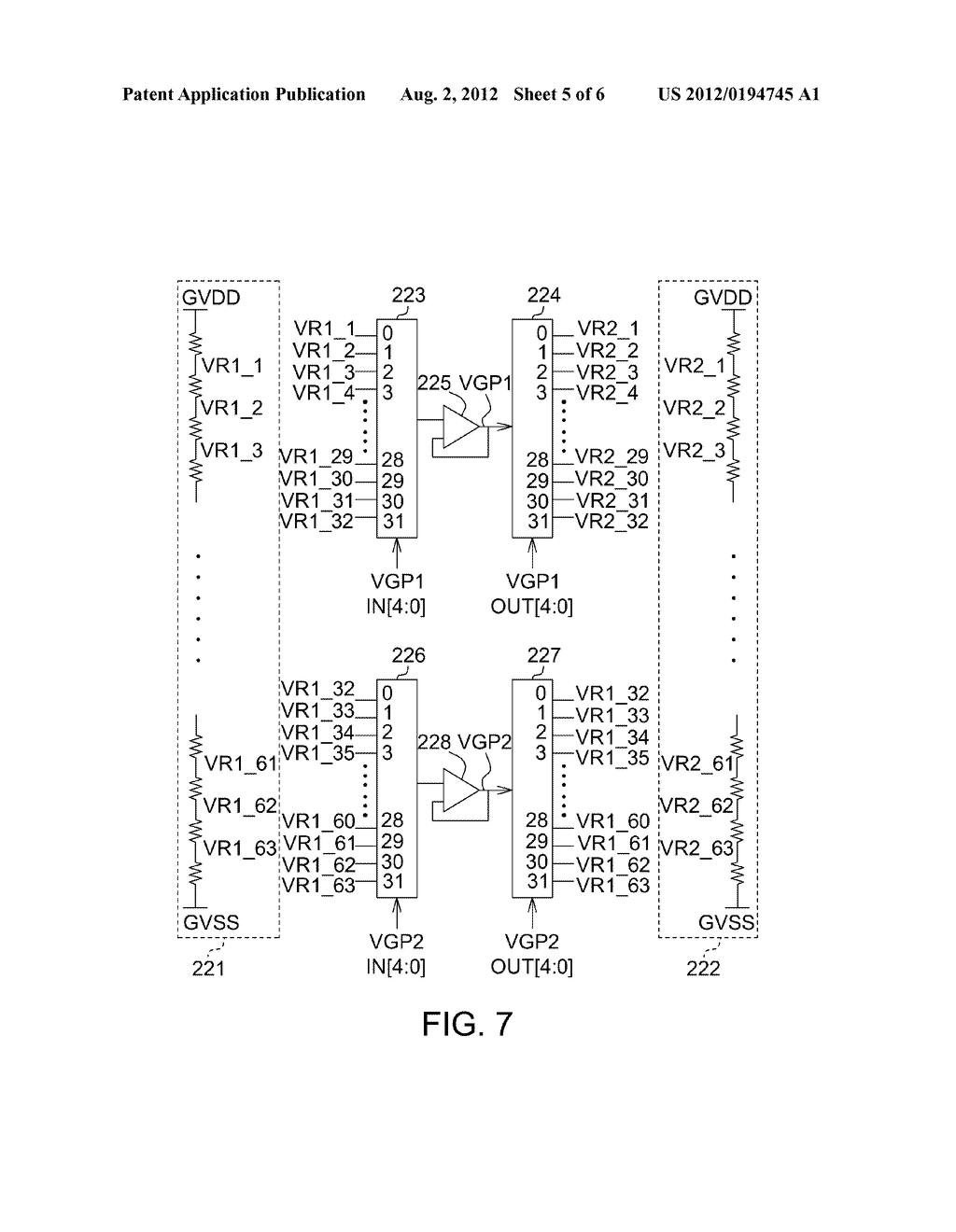 DISPLAY DRIVING CIRCUIT - diagram, schematic, and image 06