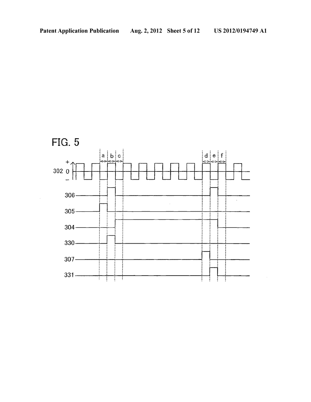 DISPLAY DEVICE AND METHOD FOR DRIVING THE SAME - diagram, schematic, and image 06