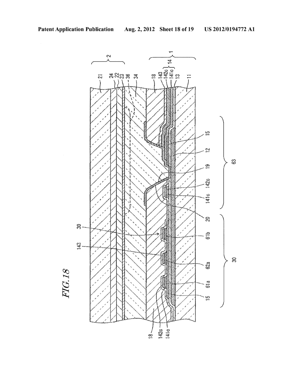 LIQUID CRYSTAL DISPLAY DEVICE AND METHOD FOR MANUFACTURING SAME - diagram, schematic, and image 19
