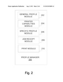 METHOD AND SYSTEM TO PRINT WITH SETTINGS PROFILES diagram and image