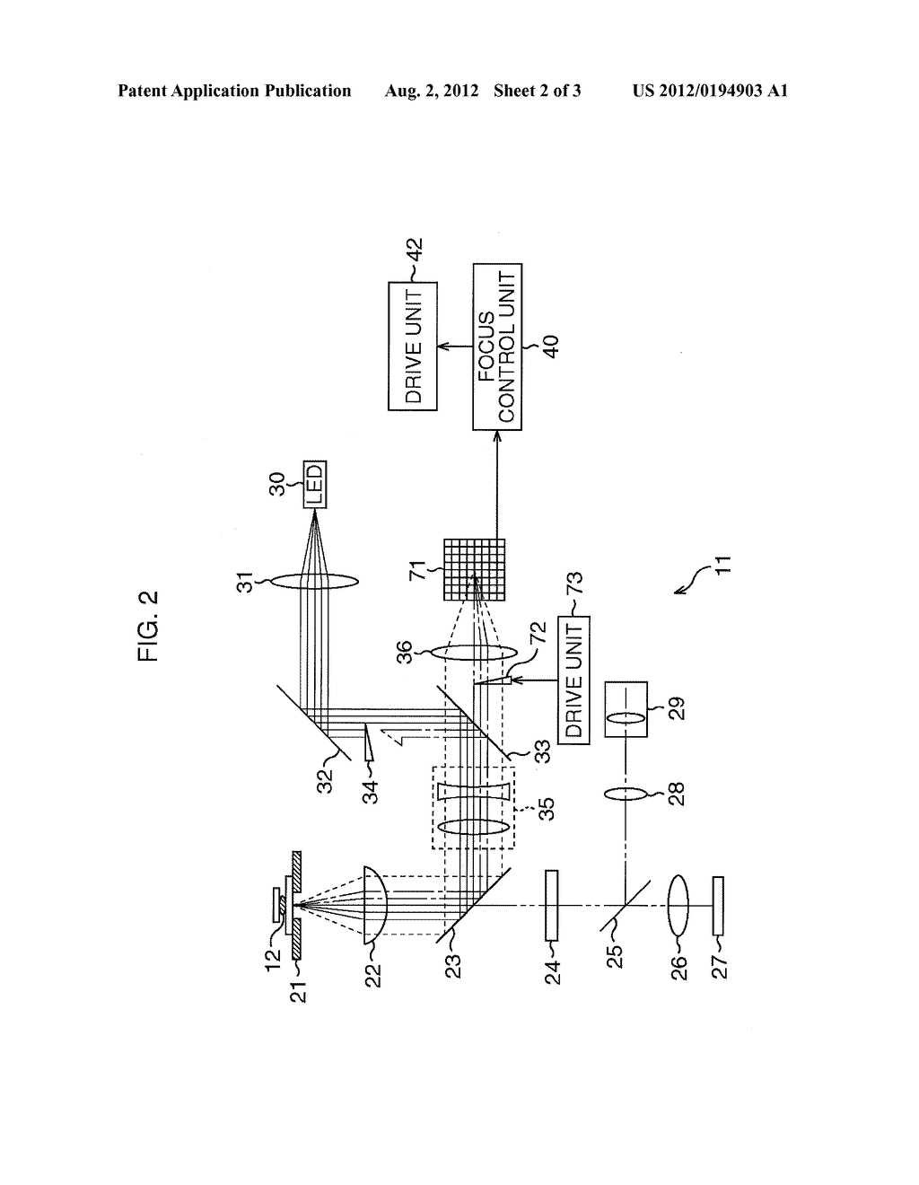 THREE-DIMENSIONAL DRIFT CONTROL APPARATUS AND MICROSCOPE APPARATUS - diagram, schematic, and image 03