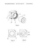 EXHAUSTING STRUCTURE FOR LENS diagram and image