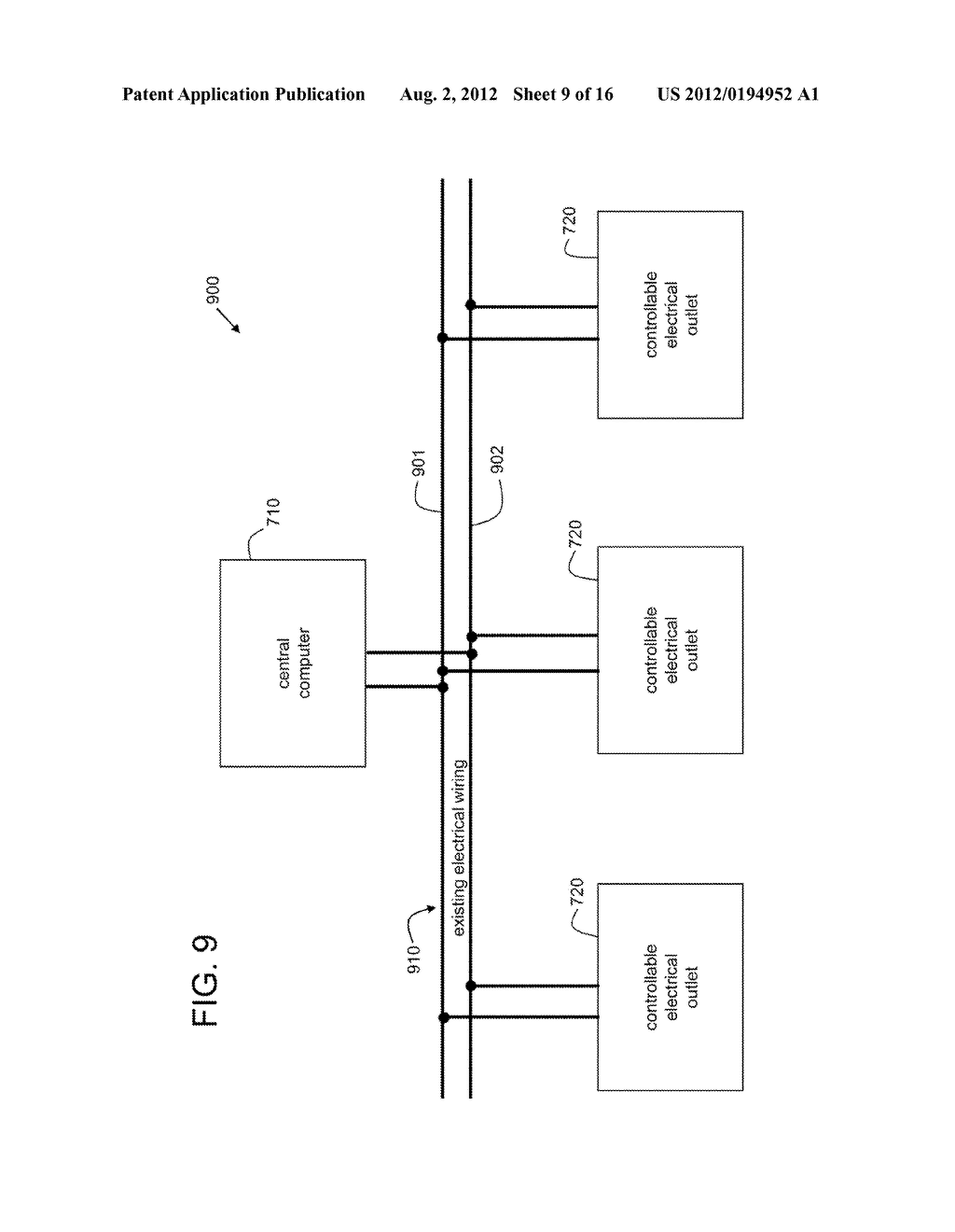 CONTROLLABLE ELECTRICAL OUTLET AND A METHOD OF OPERATION THEREOF - diagram, schematic, and image 10