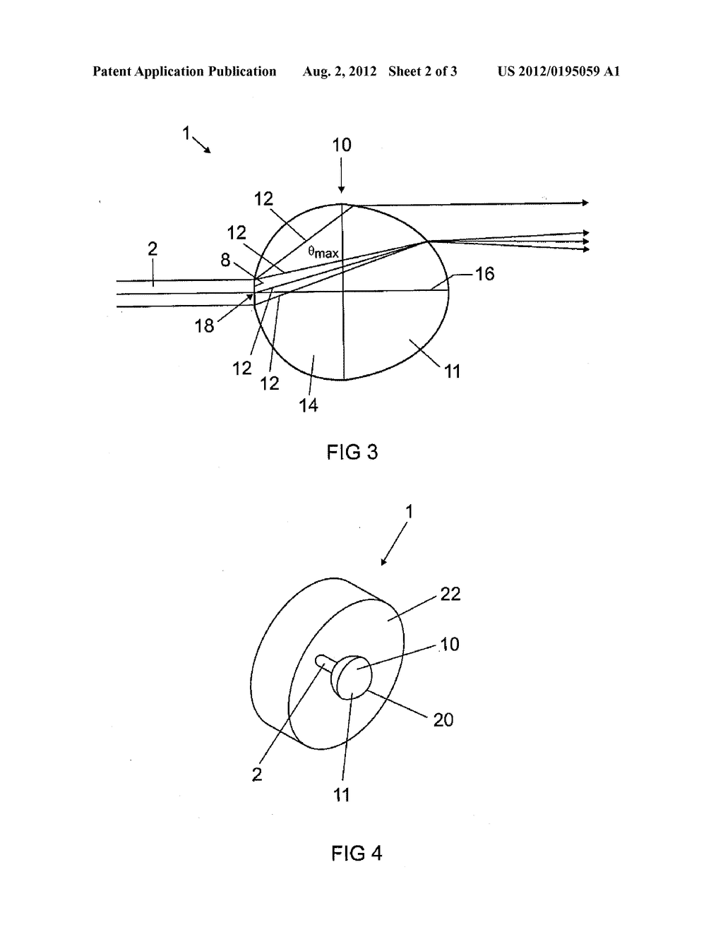 Lighting Fixture Having an Optical Wave Guide and a Descartes Lens or     Descartes Reflector - diagram, schematic, and image 03