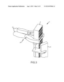 ILLUMINATION DEVICE FOR USE WITH SURVEY LEVEL ROD AND METHOD OF USE diagram and image