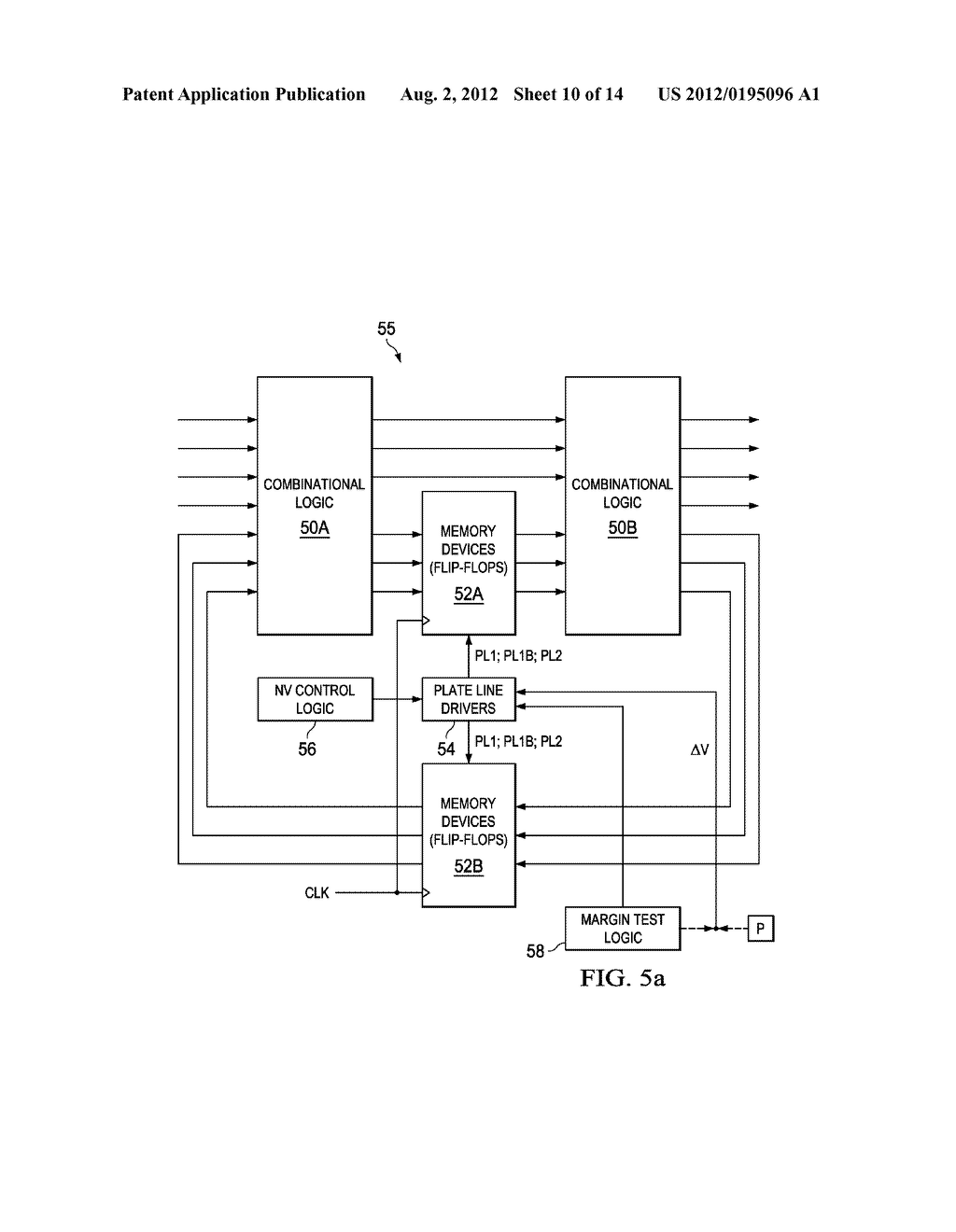 DIFFERENTIAL PLATE LINE SCREEN TEST FOR FERROELECTRIC LATCH CIRCUITS - diagram, schematic, and image 11