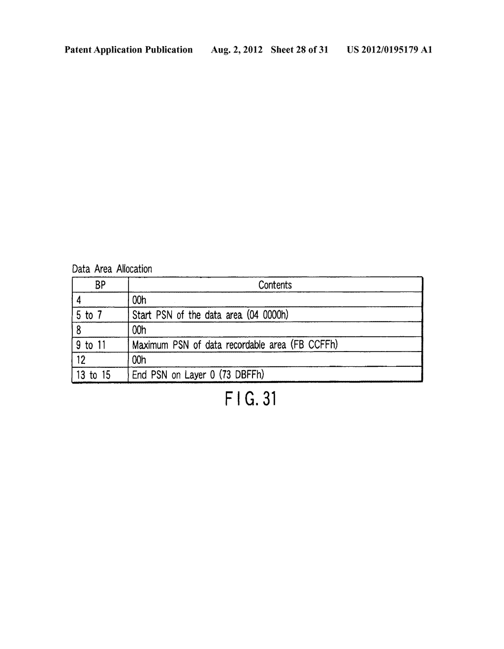 OPTICAL DISC, INFORMATION RECORDING METHOD, AND INFORMATION REPRODUCING     METHOD - diagram, schematic, and image 29