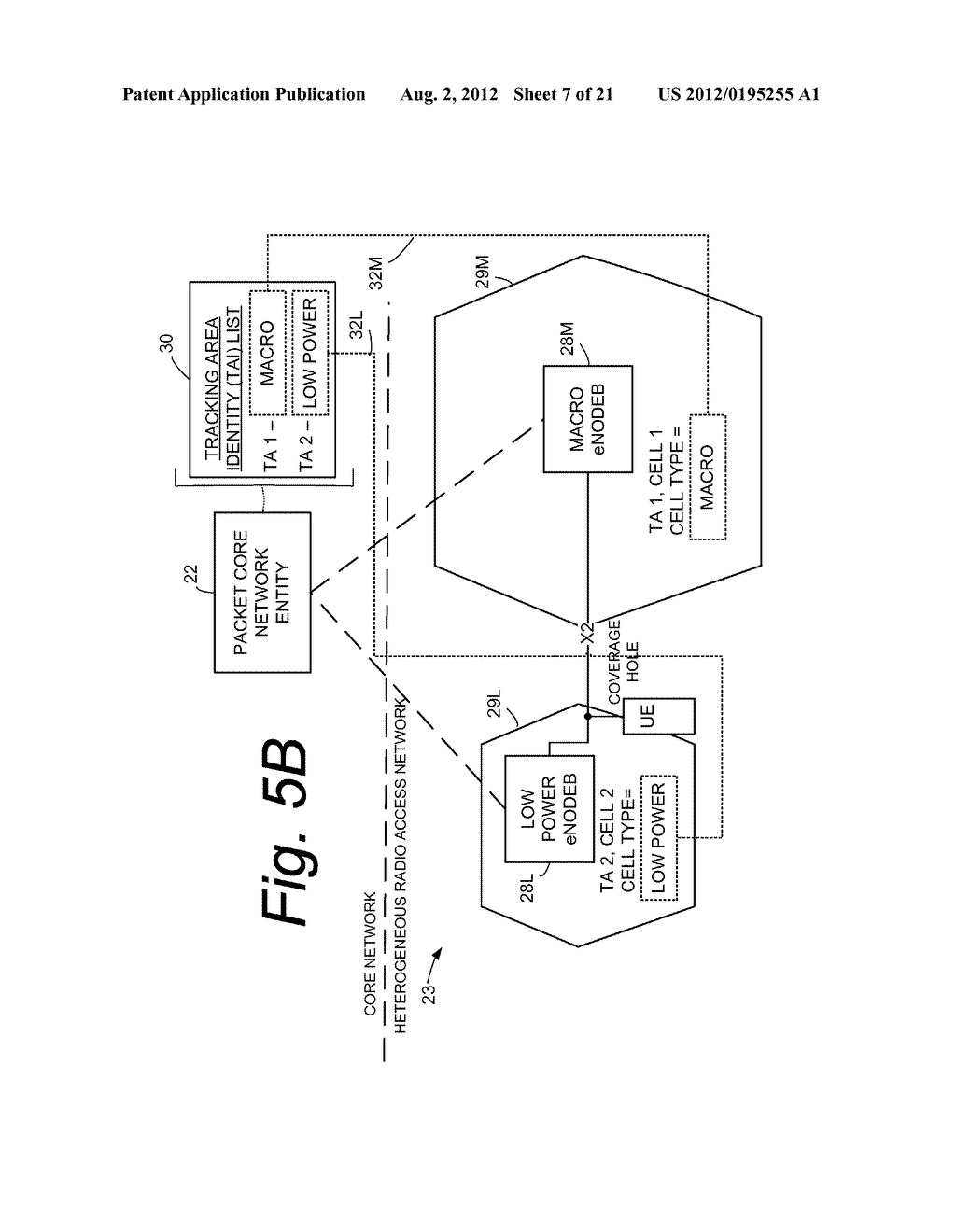 MINIMIZING TRACKING AREA UPDATES IN HETEROGENEOUS RADIO ACCESS NETWORK - diagram, schematic, and image 08