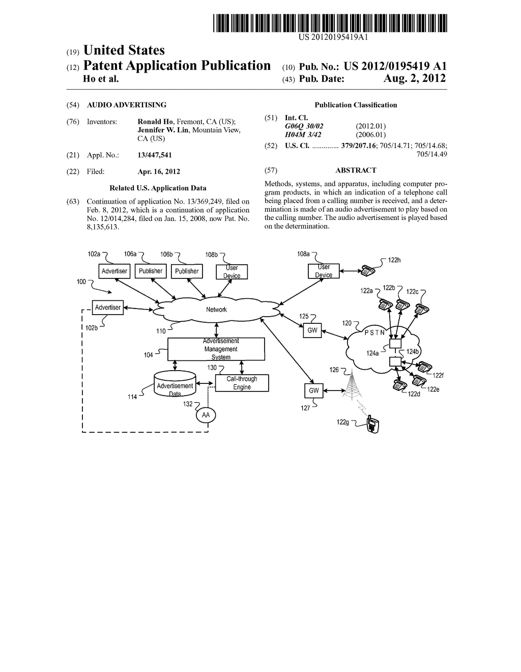 Audio Advertising - diagram, schematic, and image 01