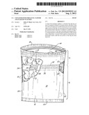 Container With mid-level closure and tear-off features diagram and image