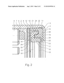 ROLLING BEARING, IN PARTICULAR RADIAL NEEDLE BEARING HAVING A LABYRINTH     SEAL diagram and image