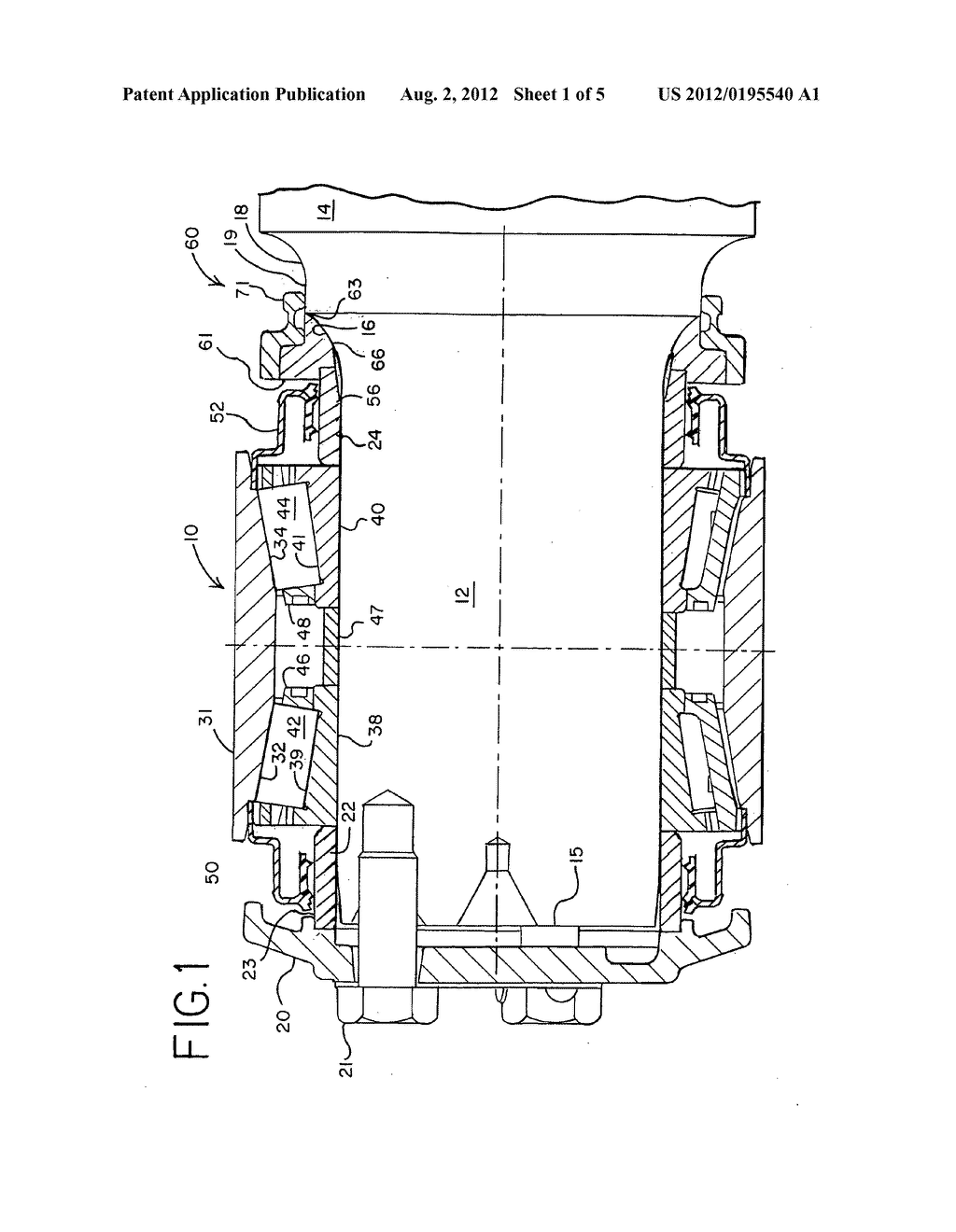 Roller bearing backing ring assembly - diagram, schematic, and image 02