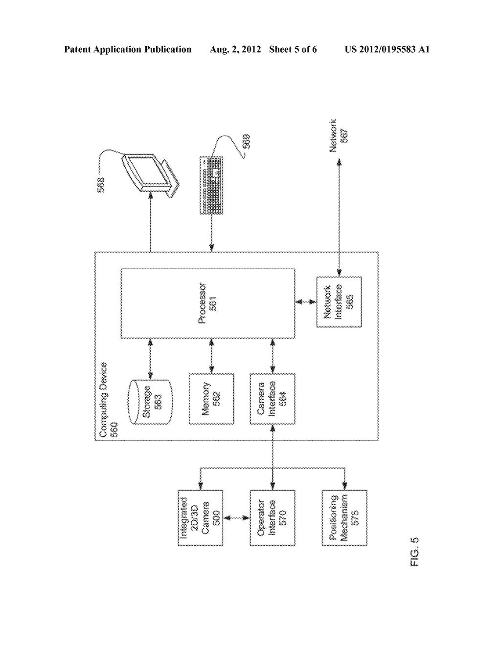 Integrated 2D/3D Camera with Fixed Imaging Parameters - diagram, schematic, and image 06