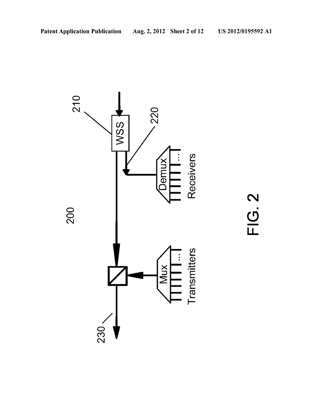 Minimizing Bandwidth Narrowing Penalties in a Wavelength Selective Switch     Optical Network - diagram, schematic, and image 03