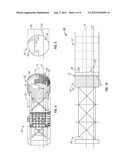 SYSTEM AND METHOD FOR MULTI-SECTIONAL TRUSS SPAR HULL FOR OFFSHORE     FLOATING STRUCTURE diagram and image