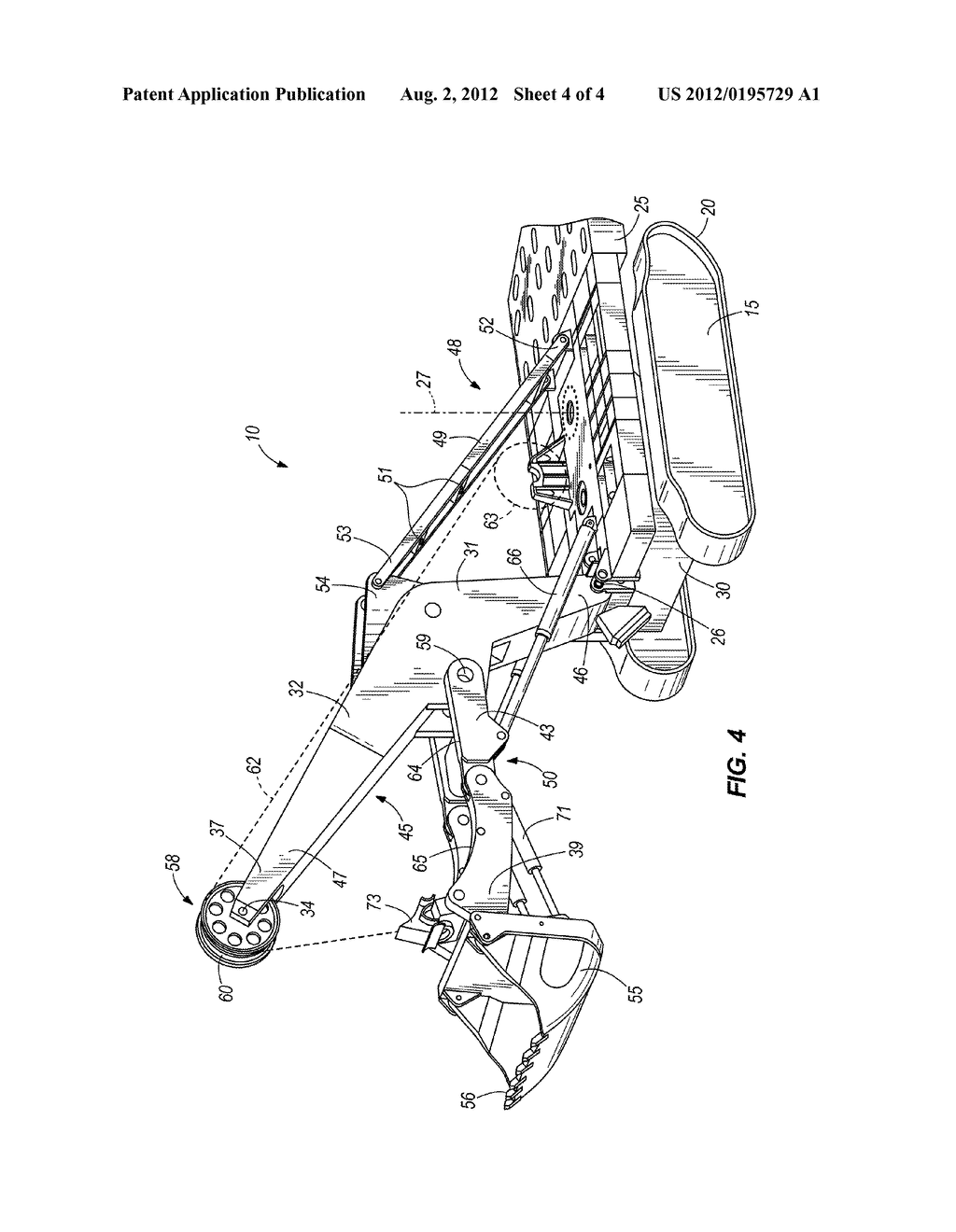 ROPE SHOVEL WITH CURVED BOOM - diagram, schematic, and image 05