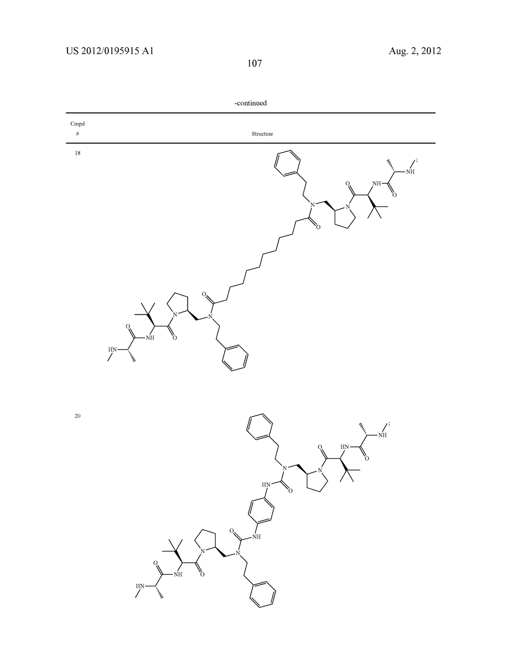 IAP BIR domain binding compounds - diagram, schematic, and image 108