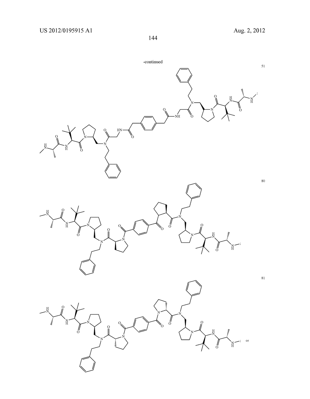 IAP BIR domain binding compounds - diagram, schematic, and image 145