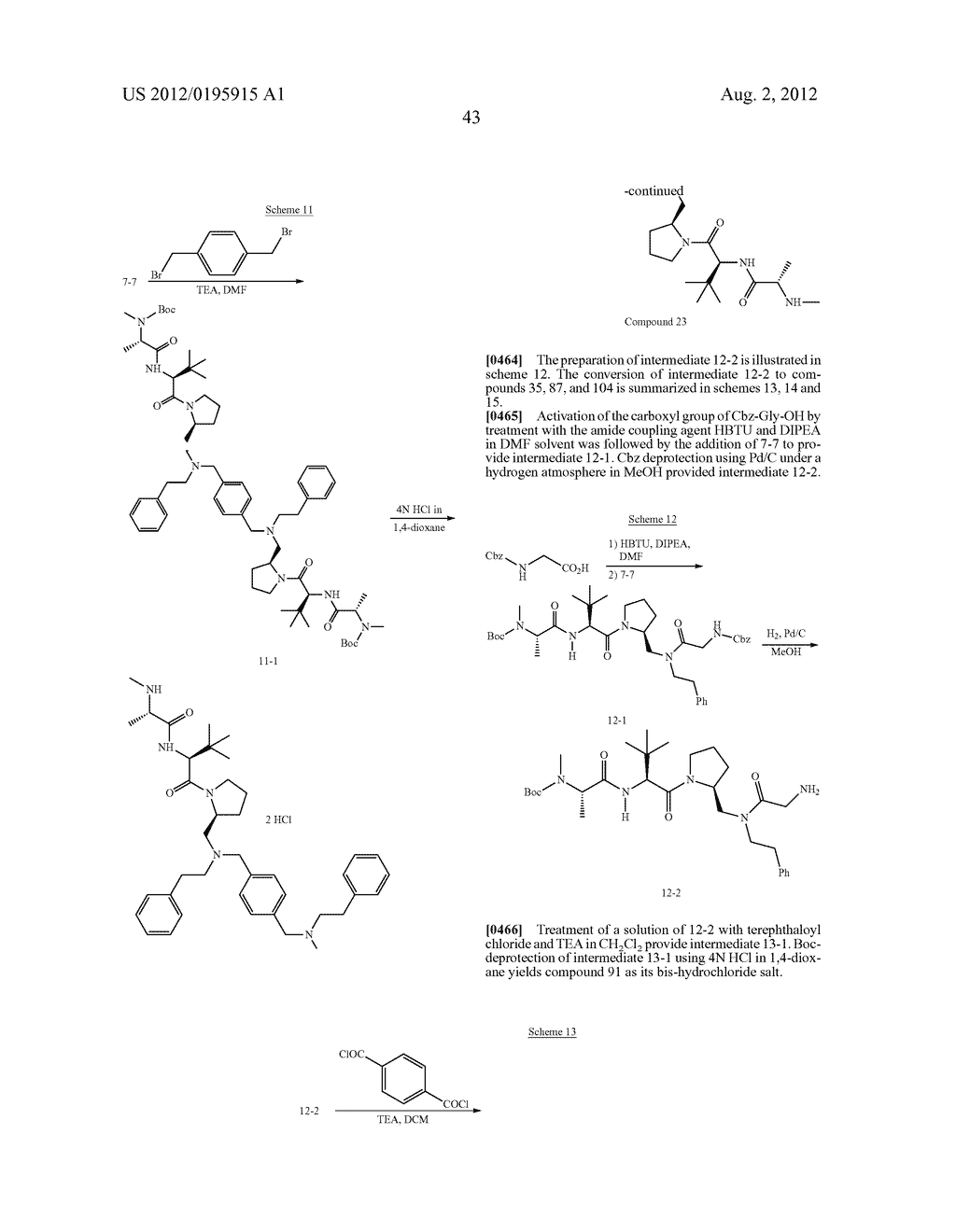 IAP BIR domain binding compounds - diagram, schematic, and image 44