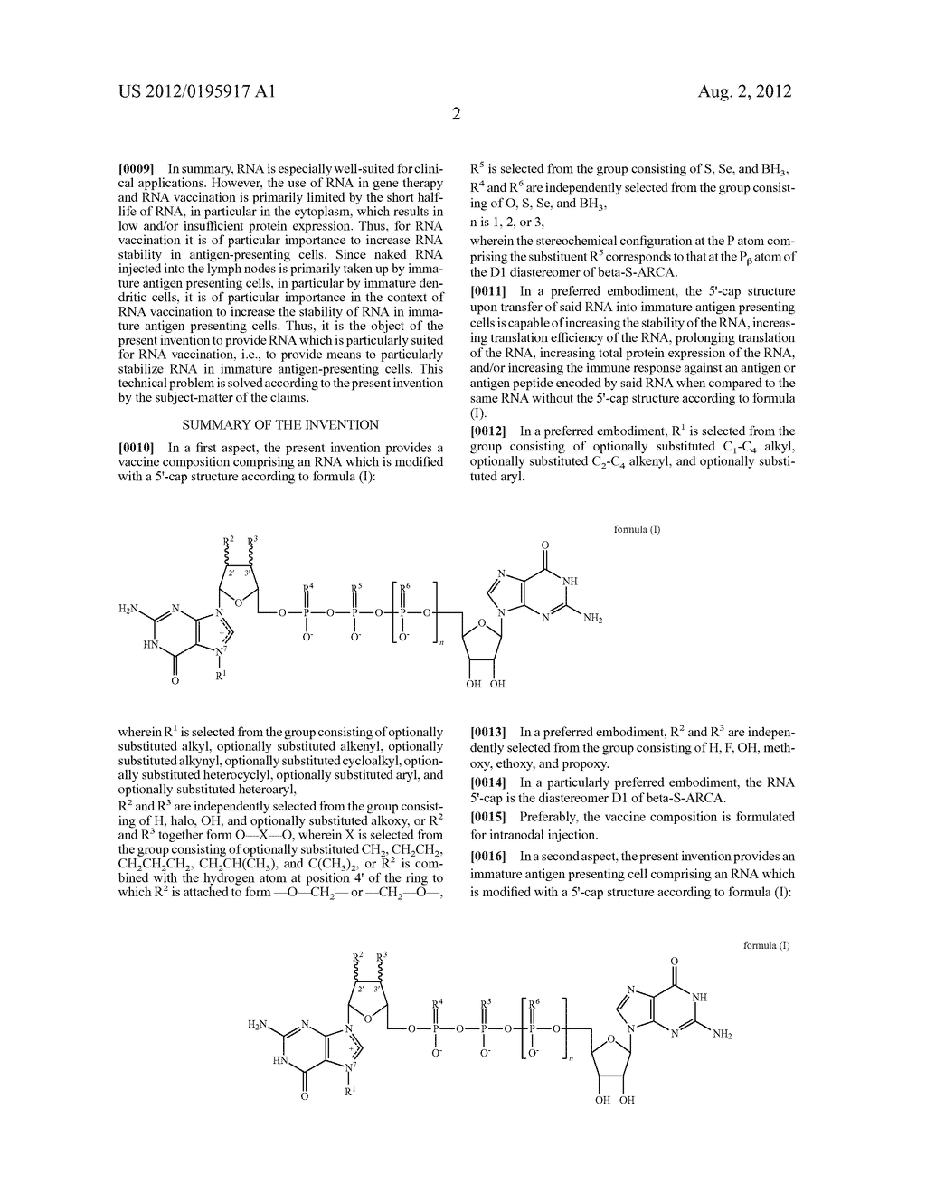 Vaccine Composition Comprising 5'-CAP Modified RNA - diagram, schematic, and image 10