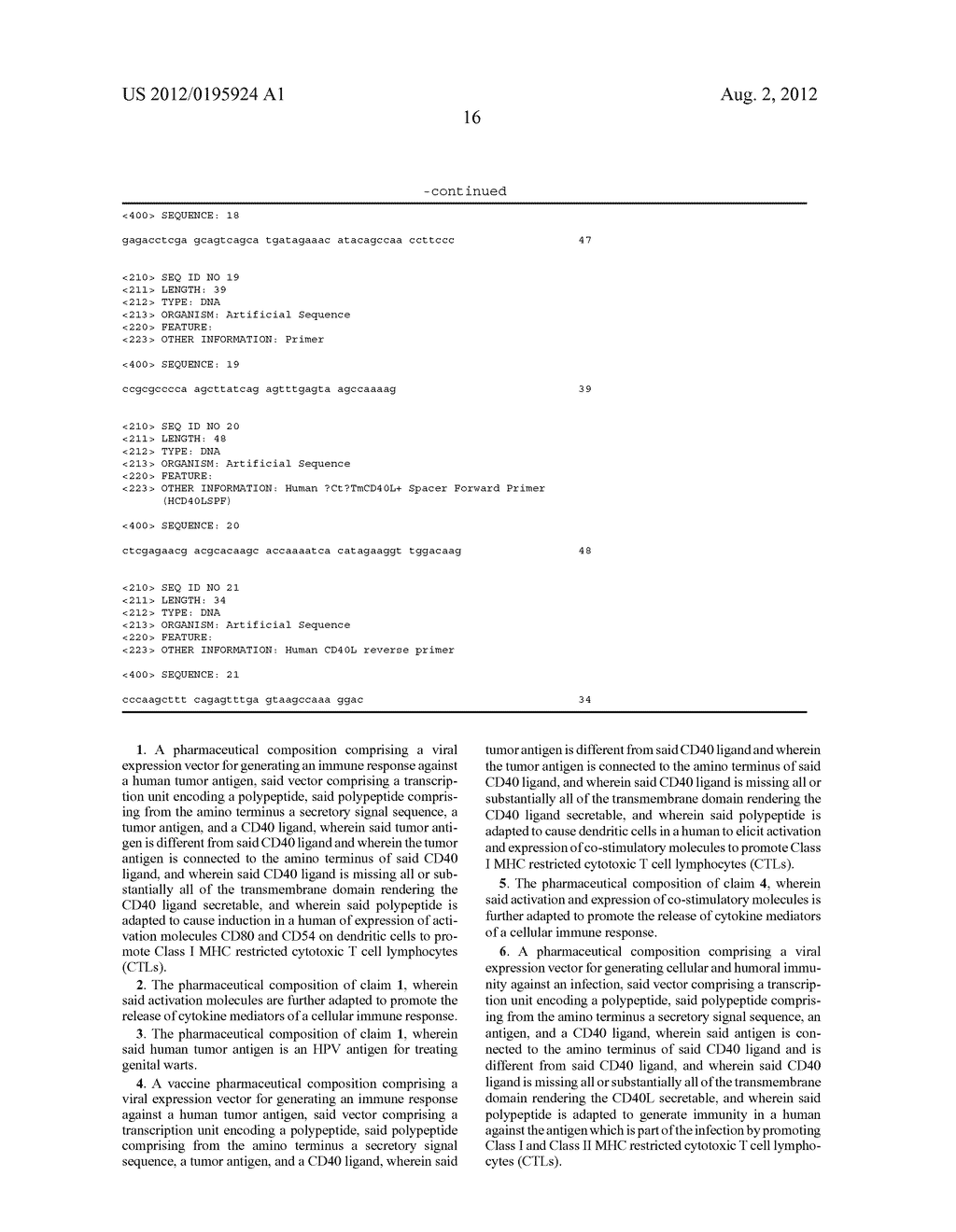 ADENOVIRAL VECTOR VACCINE - diagram, schematic, and image 20