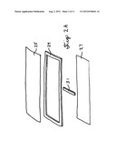 Articles for dispensing coatings compositions diagram and image