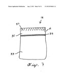 Articles for dispensing coatings compositions diagram and image