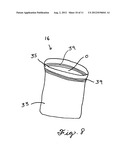 Articles for dispensing coatings compositions diagram and image