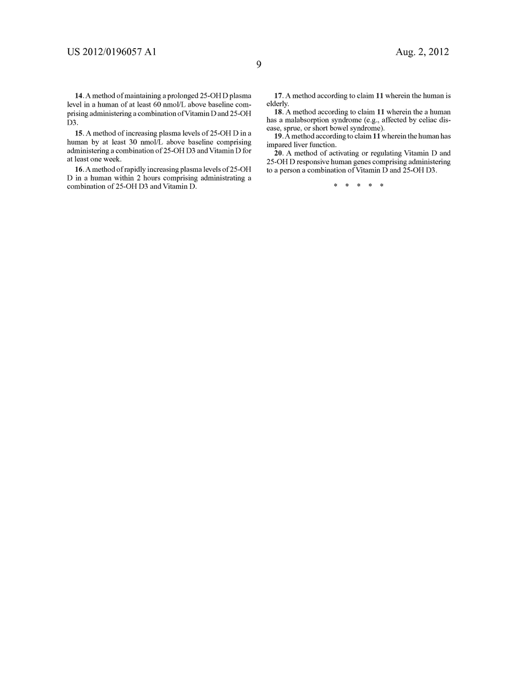 COMBINATION OF VITAMIN D AND 25-HYDROXYVITAMIN D 3 - diagram, schematic, and image 17