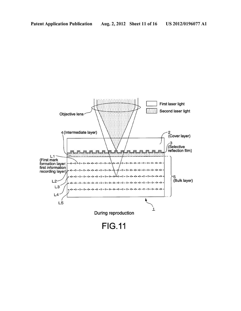 OPTICAL RECORDING MEDIUM AND PRODUCTION METHOD FOR OPTICAL RECORDING     MEDIUM - diagram, schematic, and image 12