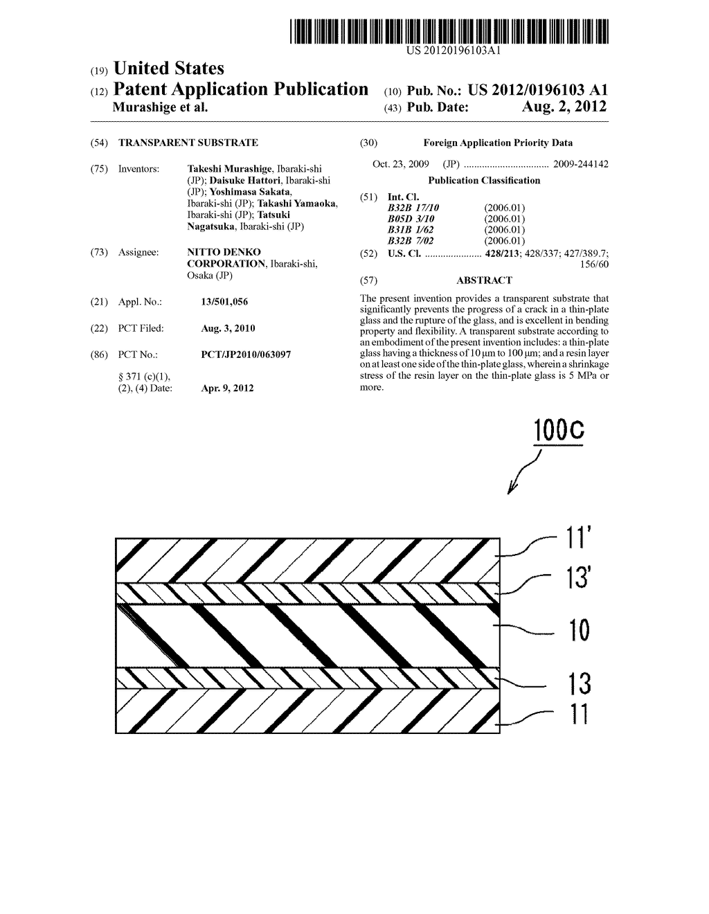 TRANSPARENT SUBSTRATE - diagram, schematic, and image 01