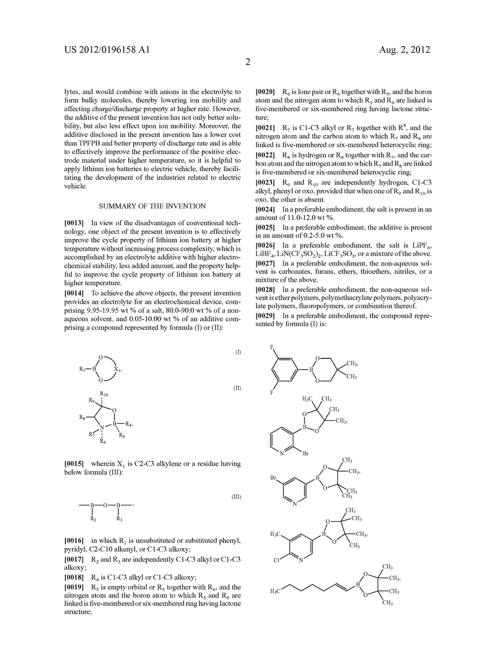 ELECTROLYTE FOR ELECTROCHEMICAL DEVICE AND THE ELECTROCHEMICAL DEVICE     THEREOF - diagram, schematic, and image 09