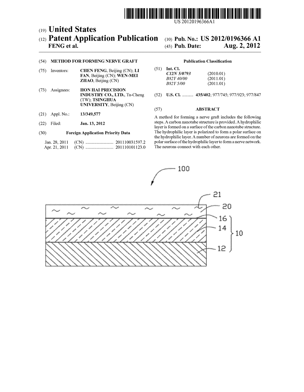 METHOD FOR FORMING NERVE GRAFT - diagram, schematic, and image 01