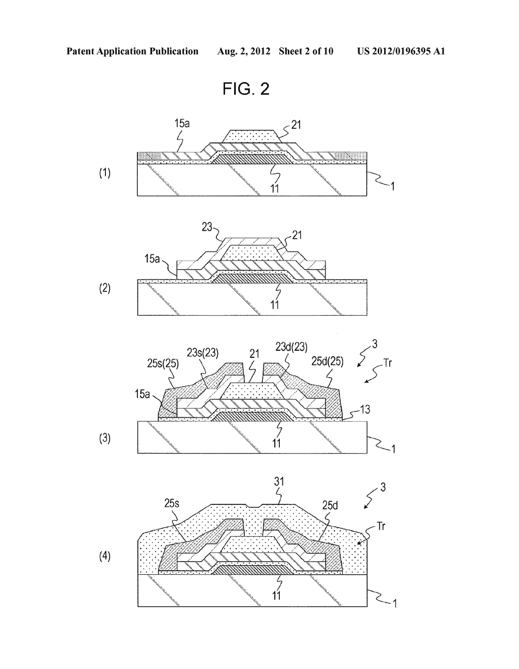 METHOD FOR CRYSTALLIZING THIN FILM, METHOD FOR MANUFACTURING THIN FILM     SEMICONDUCTOR DEVICE, METHOD FOR MANUFACTURING ELECTRONIC APPARATUS, AND     METHOD FOR MANUFACTURING DISPLAY DEVICE - diagram, schematic, and image 03