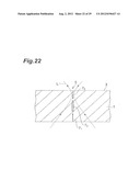 LASER WORKING METHOD, LASER WORKING APPARATUS, AND ITS MANUFACTURING     METHOD diagram and image