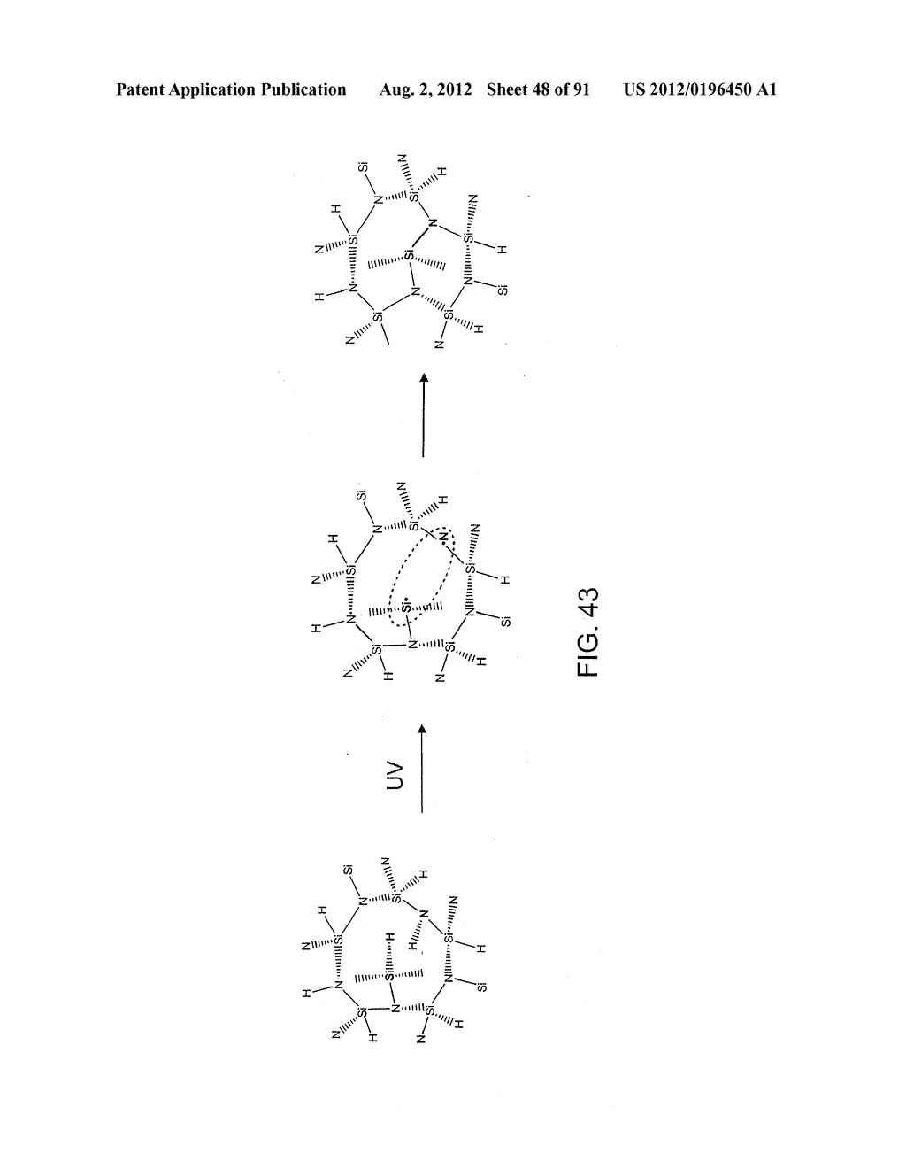 METHOD TO INCREASE SILICON NITRIDE TENSILE STRESS USING NITROGEN PLASMA     IN-SITU TREATMENT AND EX-SITU UV CURE - diagram, schematic, and image 49