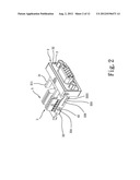 Front Load Keystone D-Shape Connector diagram and image