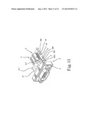 Front Load Keystone D-Shape Connector diagram and image