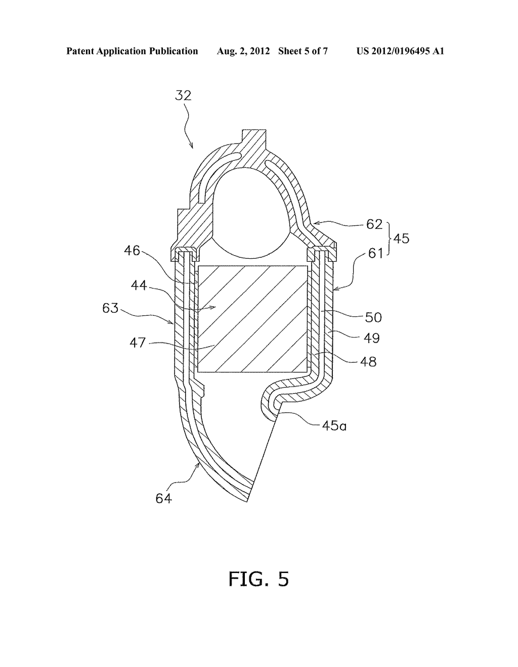 RETAINING STRUCTURE FOR HONEYCOMB STRUCTURE AND MARINE PROPULSION DEVICE - diagram, schematic, and image 06