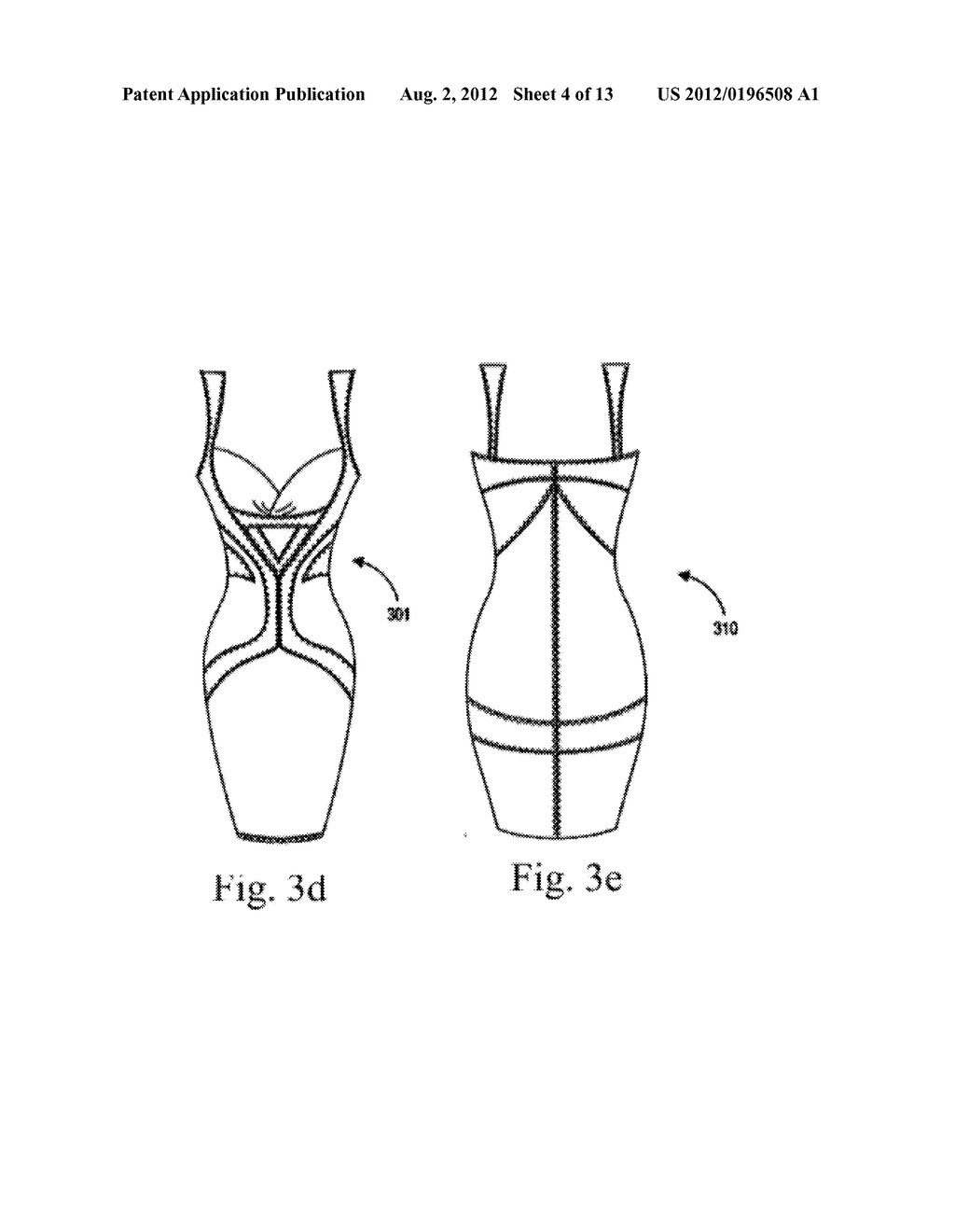 Garment for Providing Body Shaping - diagram, schematic, and image 05