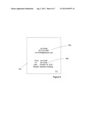 COMMUNICATION DEVICE AND METHOD FOR DISPLAYING MESSAGE INFORMATION WHEN     RECEIVING A CALL diagram and image