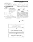 METHOD AND APPARATUS FOR OUTPUTTING OUTCOMES OF A GAMING DEVICE diagram and image