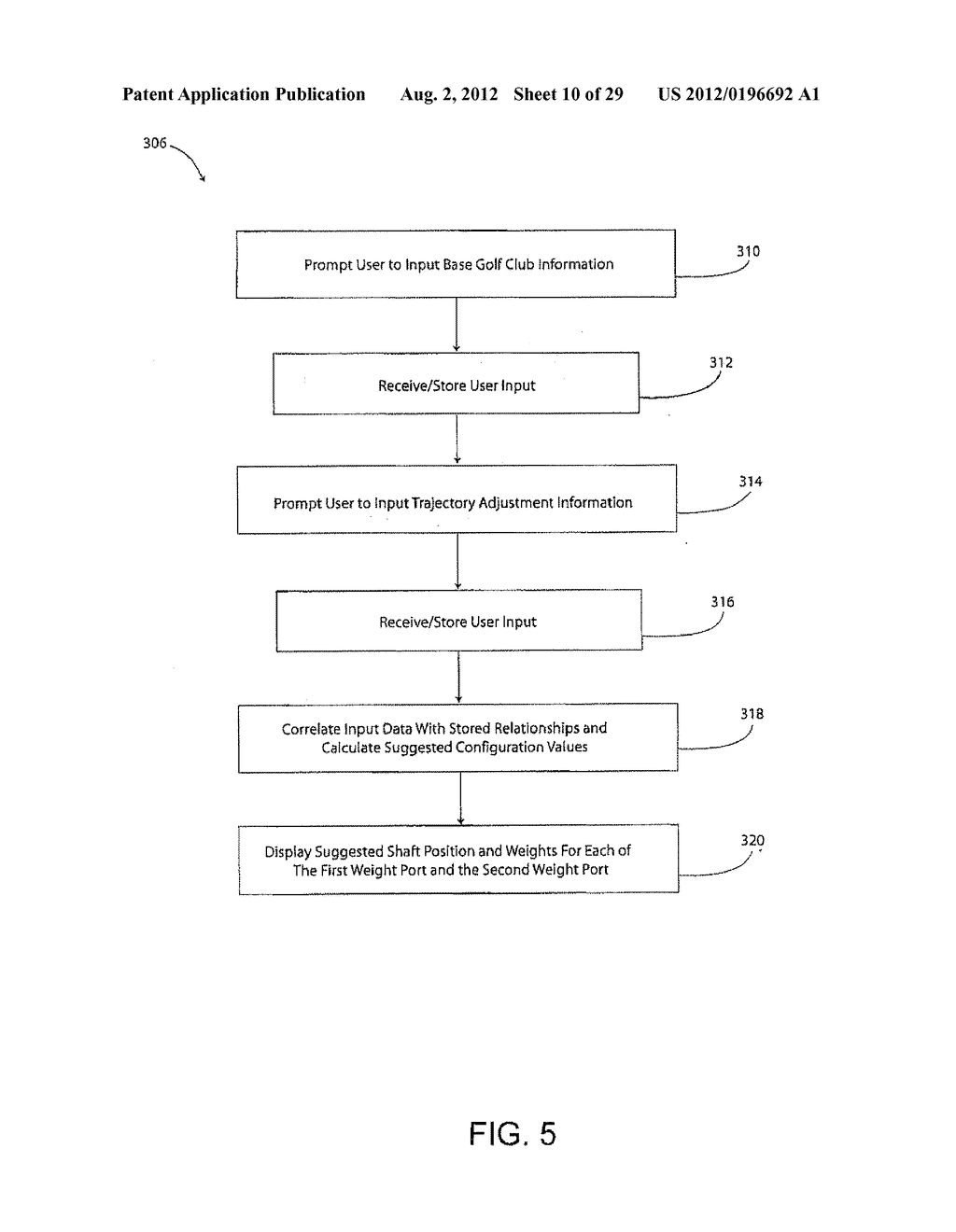 METHOD, APPARATUS, AND SYSTEM FOR GOLF PRODUCT RECONFIGURATION AND     SELECTION - diagram, schematic, and image 11