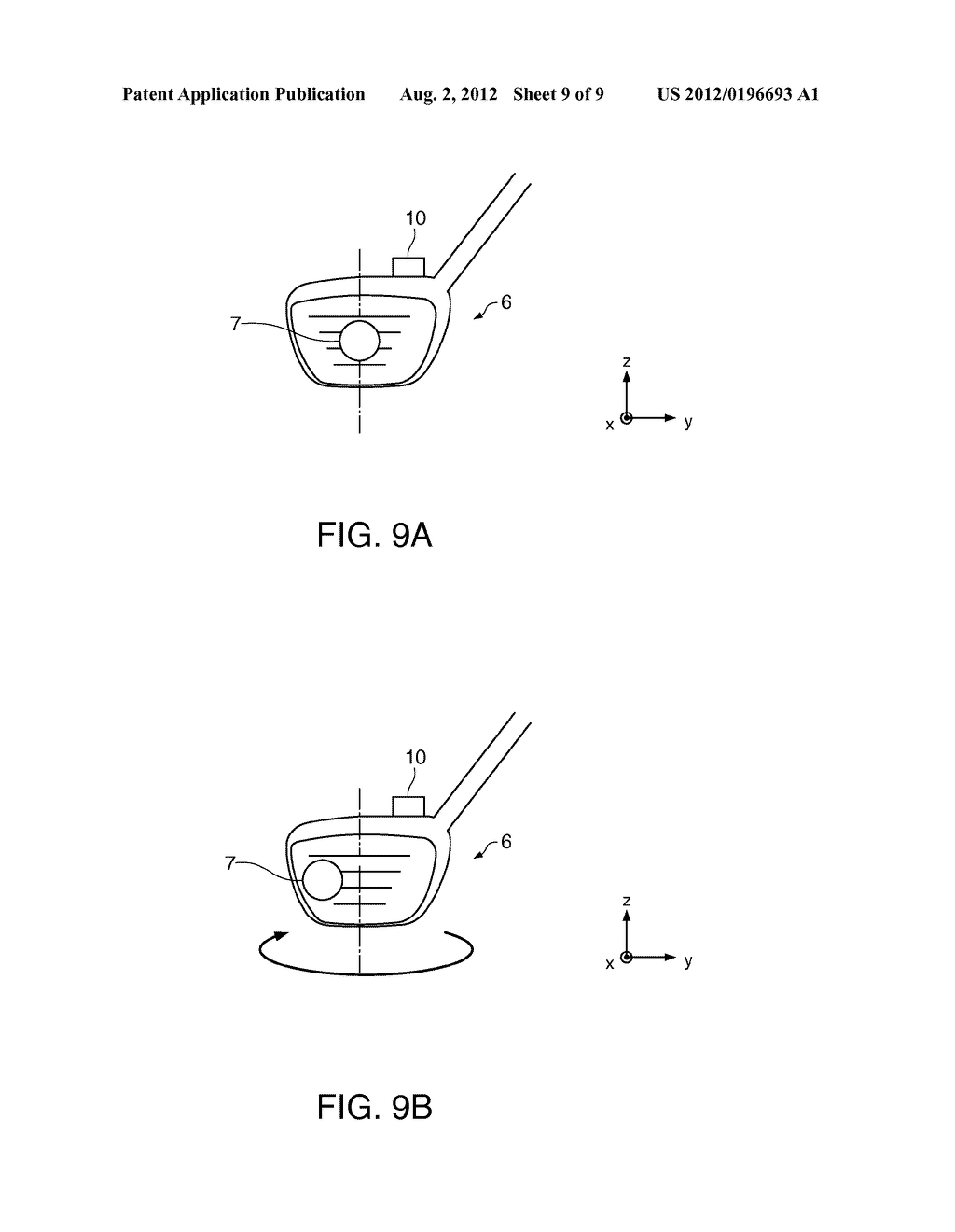 SWING ANALYSIS DEVICE, PROGRAM, AND SWING ANALYSIS METHOD - diagram, schematic, and image 10