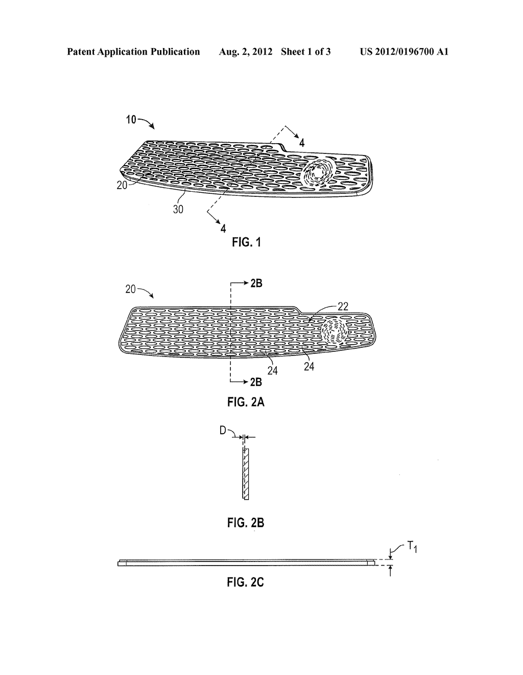 PUTTER FACE INSERT - diagram, schematic, and image 02