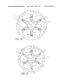 BICYCLE SPROCKET ASSEMBLY diagram and image